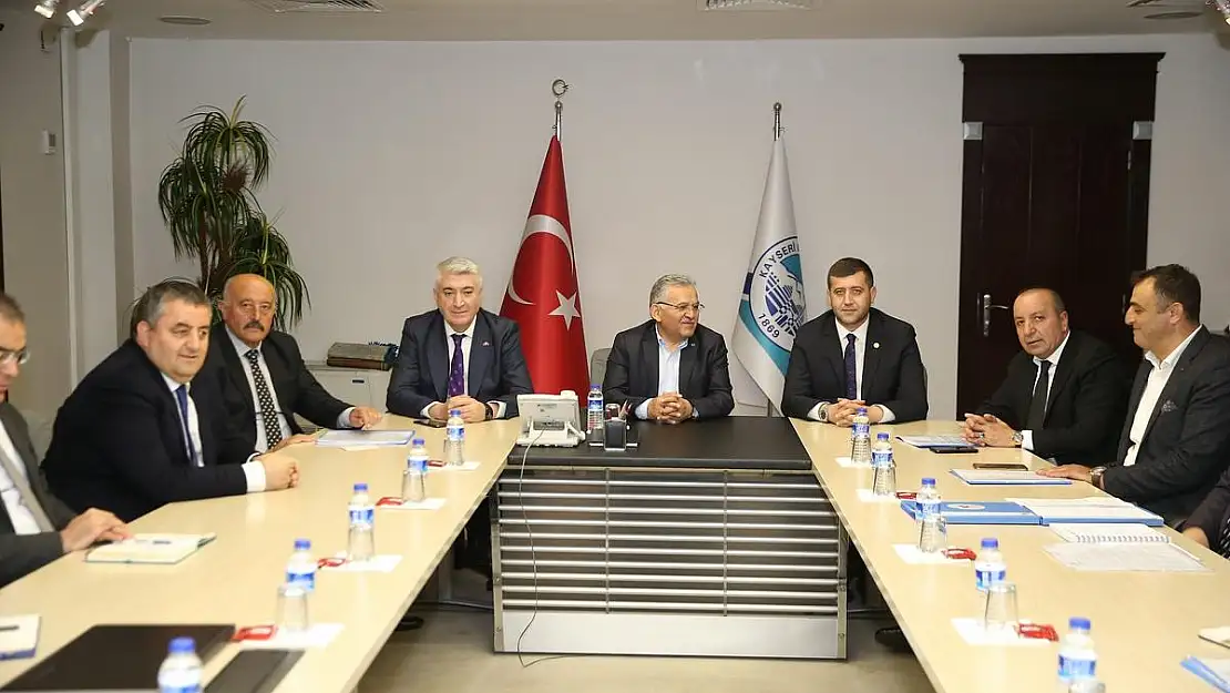 BÜYÜKŞEHİR'DE YATIRIM KOORDİNASYON TOPLANTISI