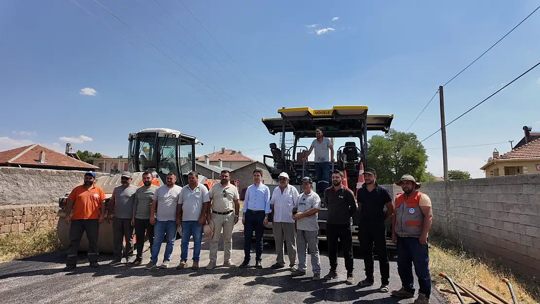 Büyükşehir'den Sarıoğlan'a asfalt hamlesi