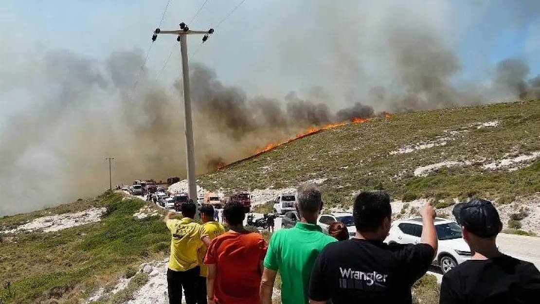 Çeşme'deki yangından acı haber!