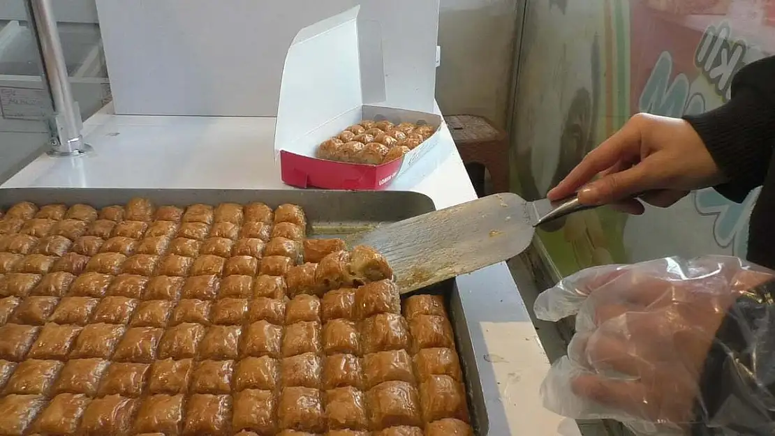 Cevizli baklava ilgi odağı