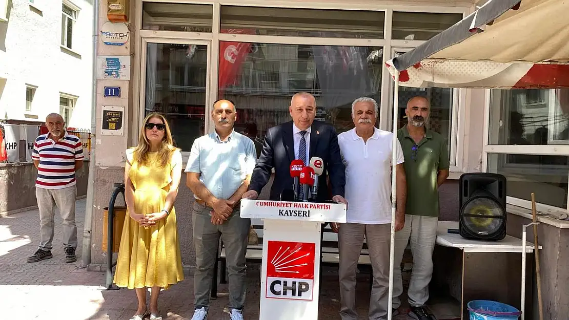 CHP Kayseri İl Başkanvekili Aslanhan, 'Liyakatsiz atamalar ile eğitim sistemimiz yerle bir edilmiştir'