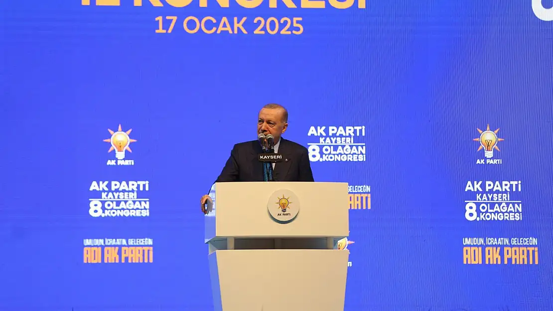 Cumhurbaşkanı Erdoğan Kayseri'de