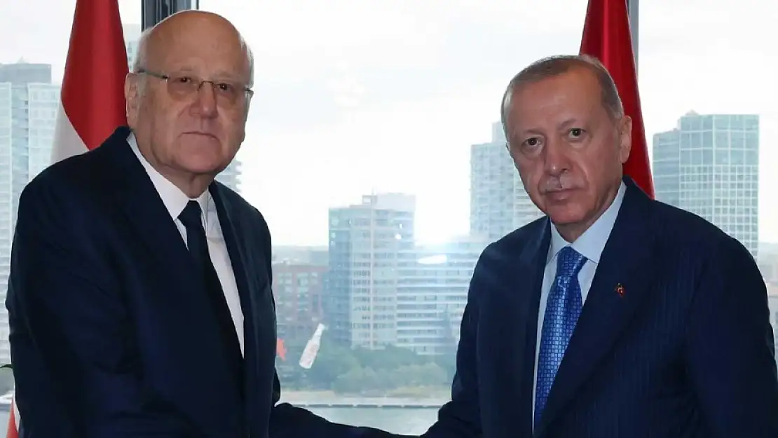 Cumhurbaşkanı Erdoğan, Lübnan Başbakanı Mikati ile görüştü