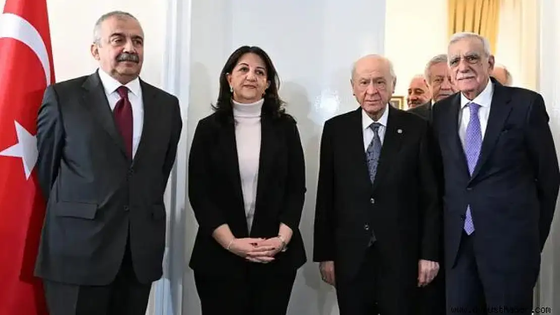 DEM Parti'den Bahçeli'ye sürpriz ziyaret