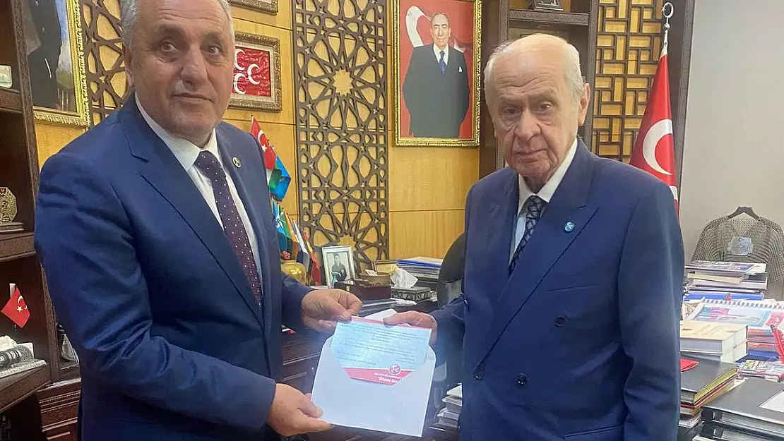 DEMİREZEN'DEN MHP LİDERİ'NE KONGREYE DAVET ZİYARETİ