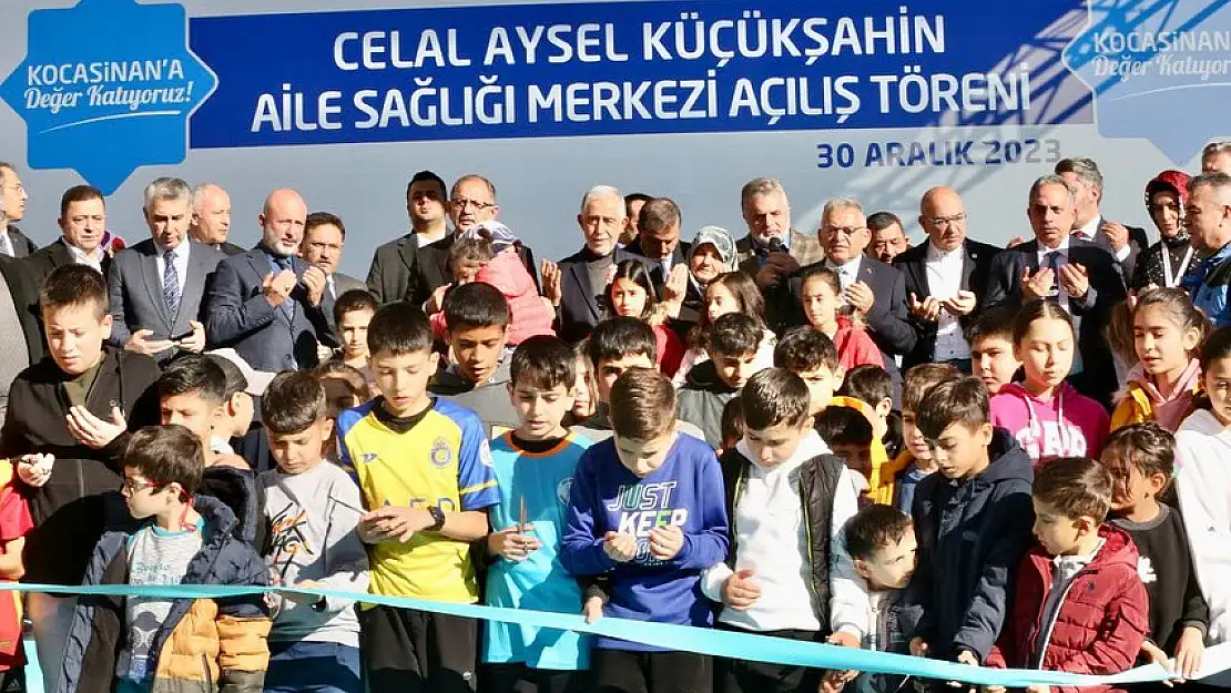 'EĞİTİM AİLE SAĞLIK MERKEZİ' AÇILDI