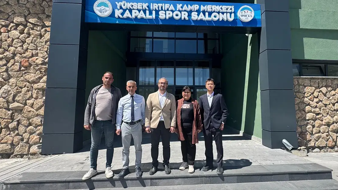 Erciyes, çin kültür müsteşarı'nı ağırladı