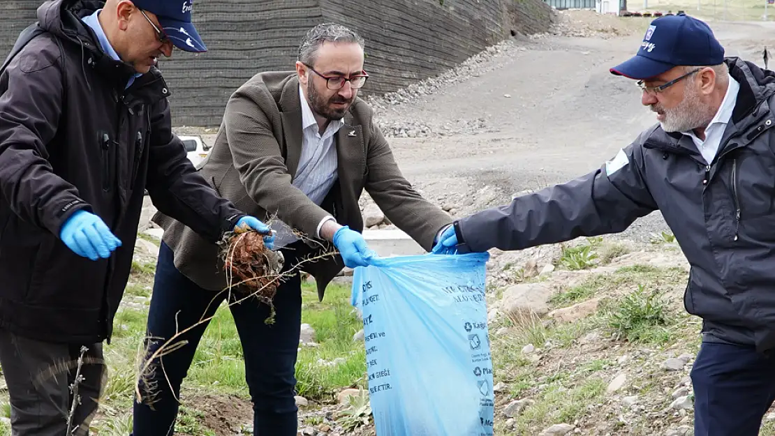 ERCİYES DE  5.1 TON ATIK ÇÖP TOPLANDI