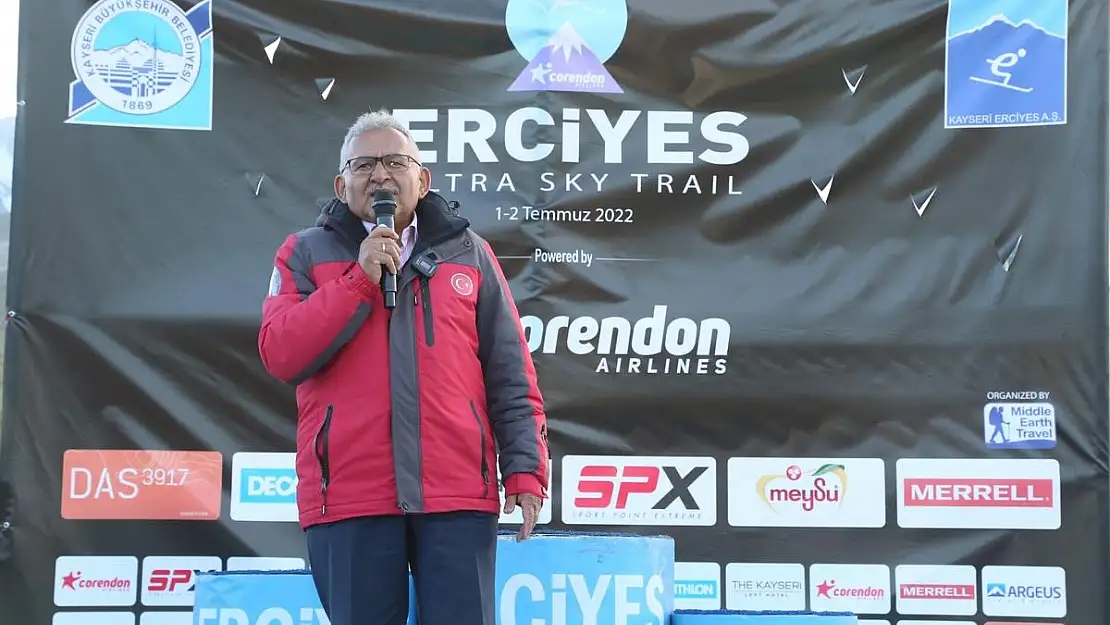 ERCİYES'TE ULTRA SKY TRAİL DAĞ MARATONU ÖDÜL TÖREN