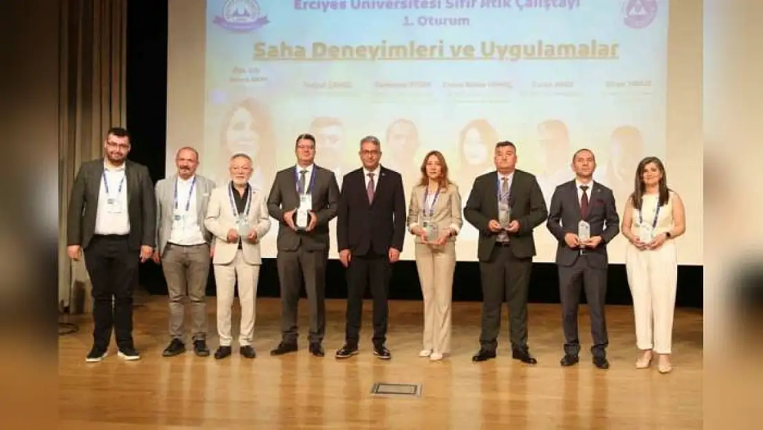 Erciyes üniversitesi'nde 'sıfır atık çalıştayı' düzenlendi