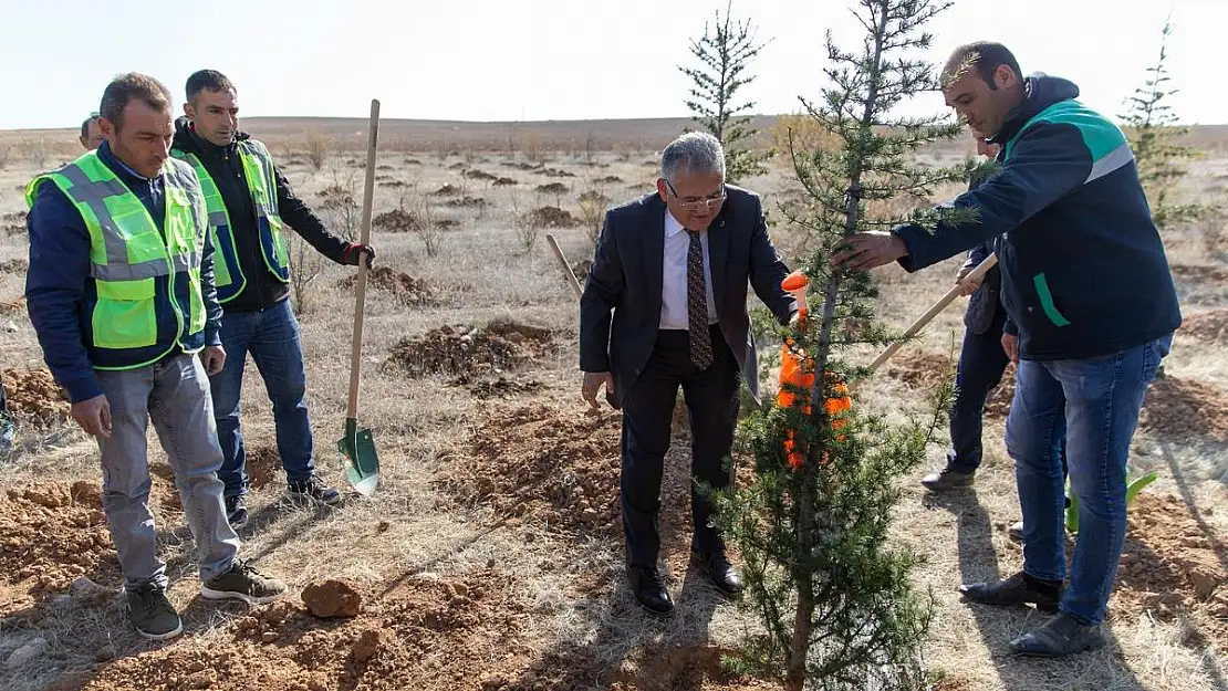 Erciyes'te Ağaçlandırma Töreni