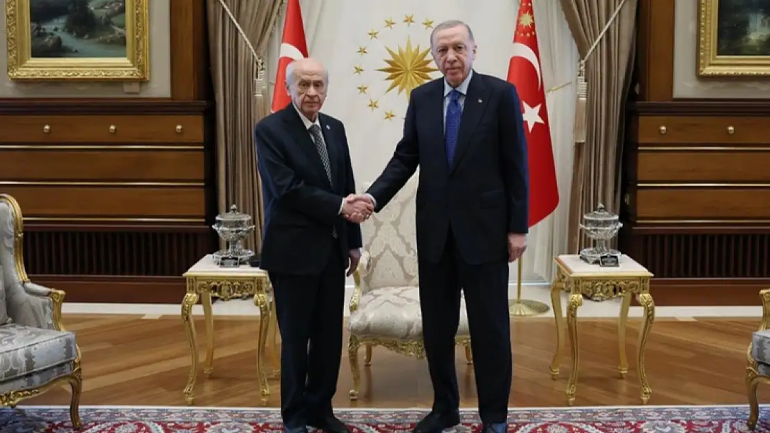 Erdoğan ve Bahçeli Beştepe'de buluşacak