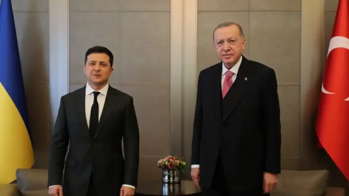 Erdoğan, Zelenskiy'le görüştü