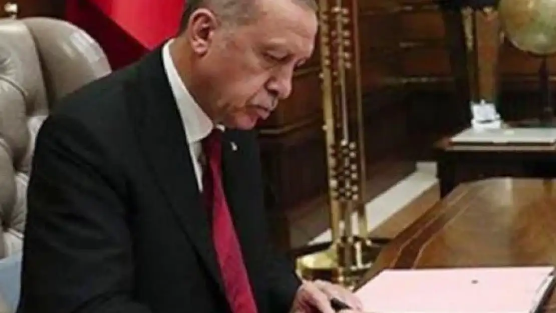 Erdoğan'dan kritik imza
