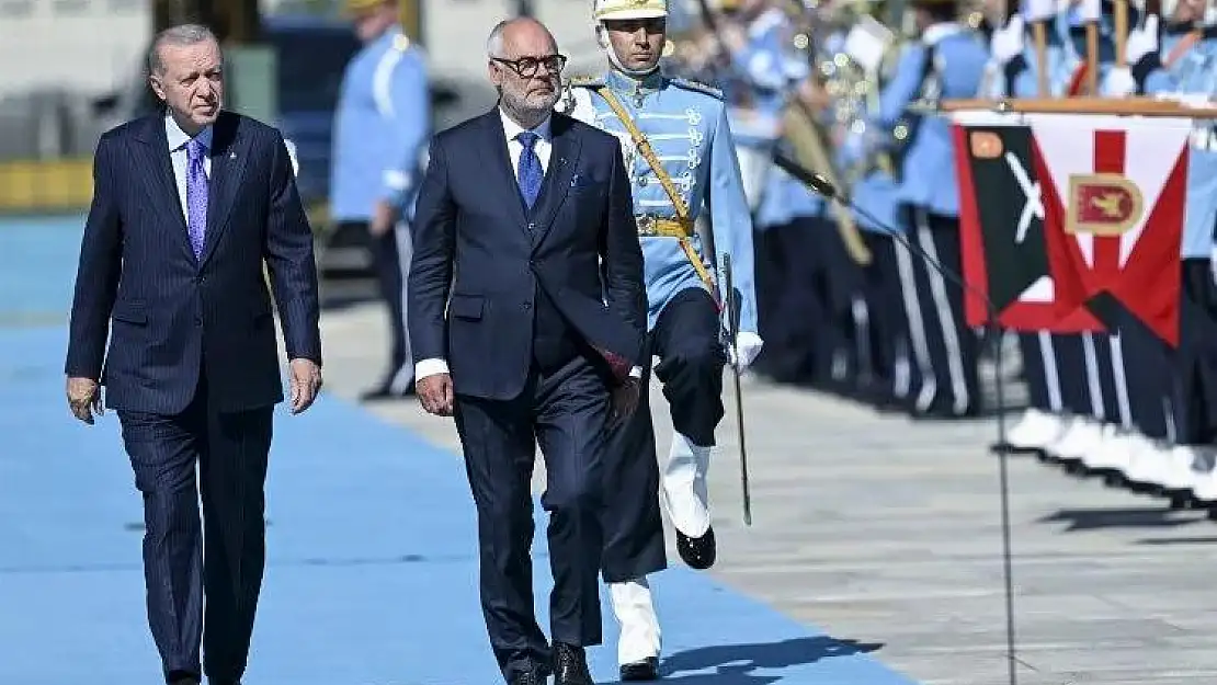 Estonya Cumhurbaşkanı Ankara'da