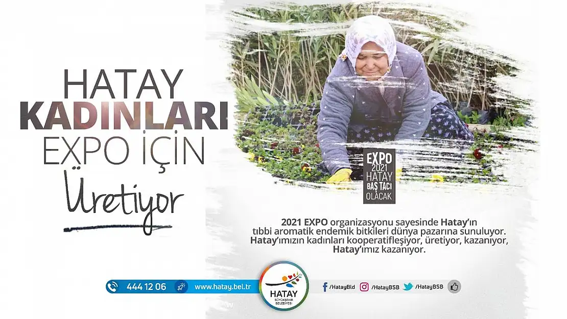 EXPO'YA KADIN ELİ DEĞECEK