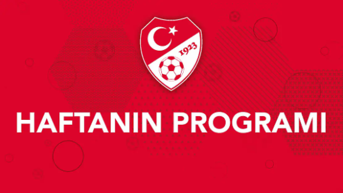 Futbol'da Haftanın Programı