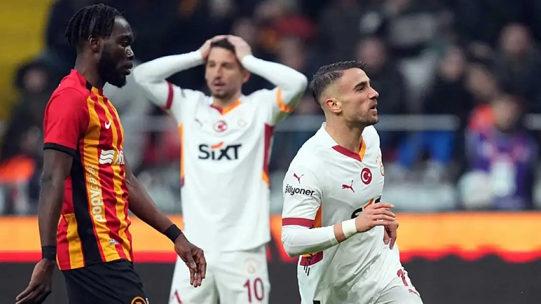 Galatasaray Kayserispor'u yıktı, fark 8'e çıktı