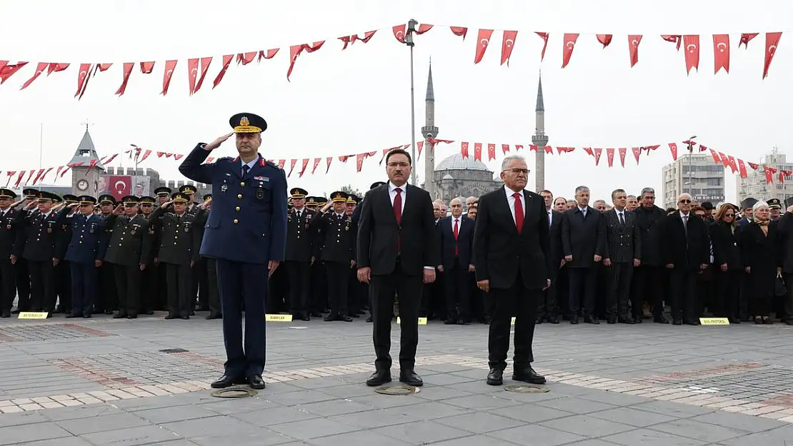 GAZİ MUSTAFA KEMAL ATATÜRK ANILDI