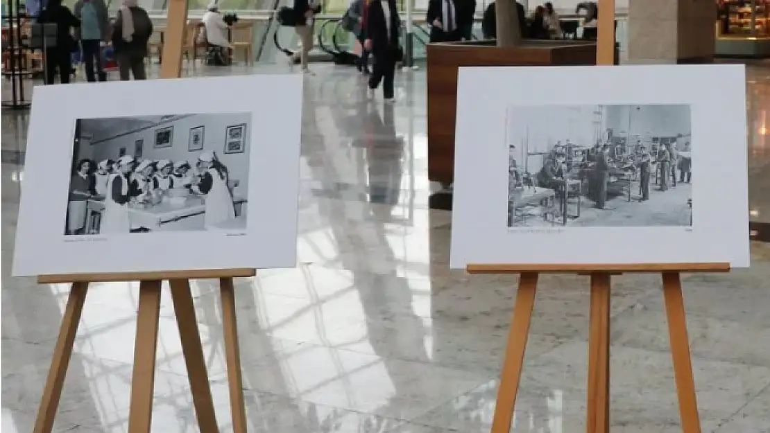Geçmişten günümüze 'mesleki eğitim' sergisi