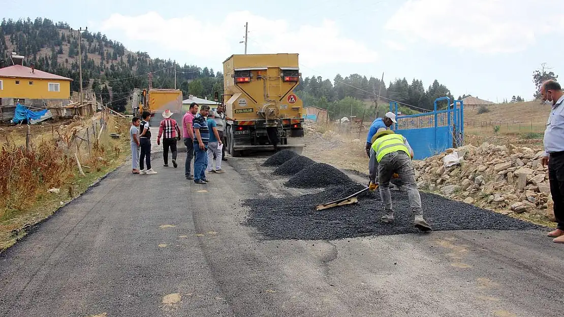 Grup yollarında bakım devam ediyor