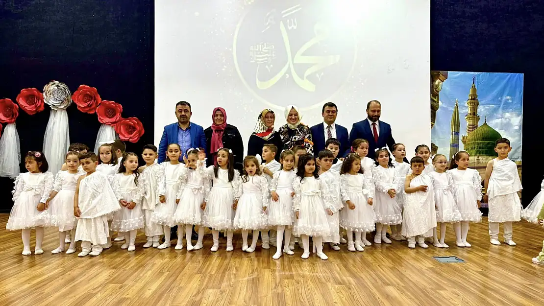 Hacılar'da 4-6 yaş kur'an kursu coşkusu