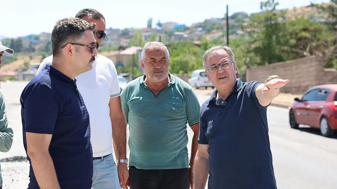 Hacılar Kayseri Caddesi'nde ilk etap yenileme çalışmaları tamamlandı