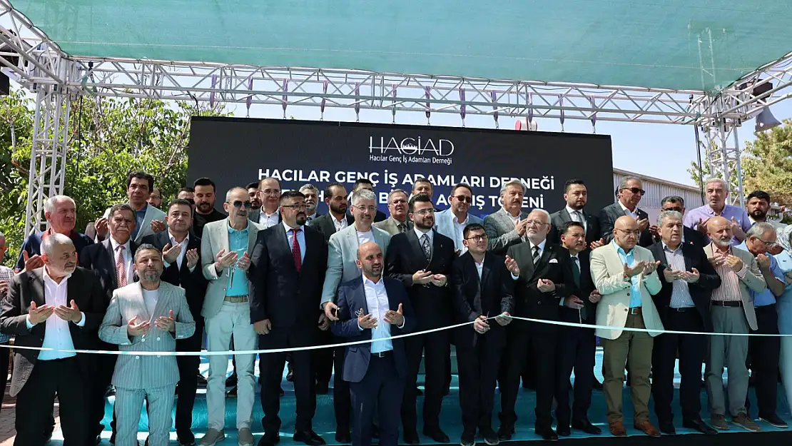 HAGİAD'ın yeni binası törenle açıldı