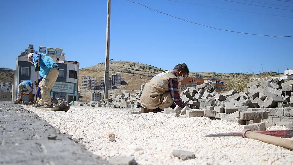 Haliliye de fen işleri çalışmaları