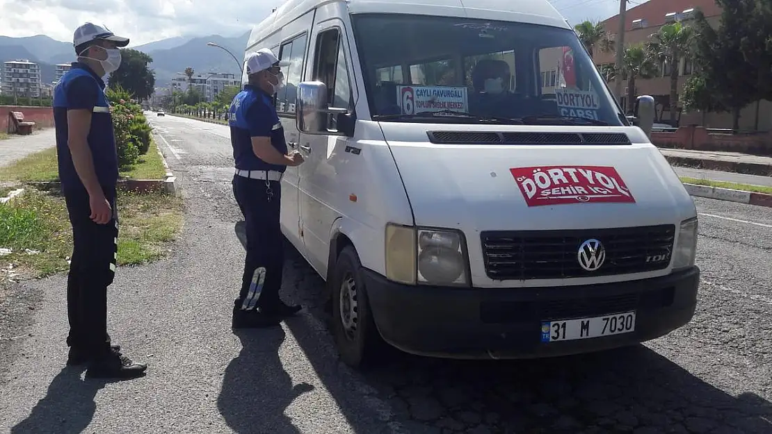 HATAY BÜYÜKŞEHİR BELEDİYESİ MASKE DENETİMİ