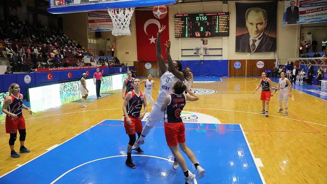 HATAY BÜYÜKŞEHİR BELEDİYESPOR:103-49:GÜNDOĞDU ADANA BASKETBOL