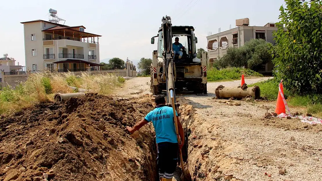 Hatay da altyapı çalışmaları