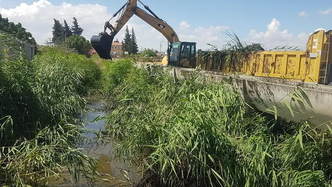 Hatay da Kanal temizleme çalışmaları