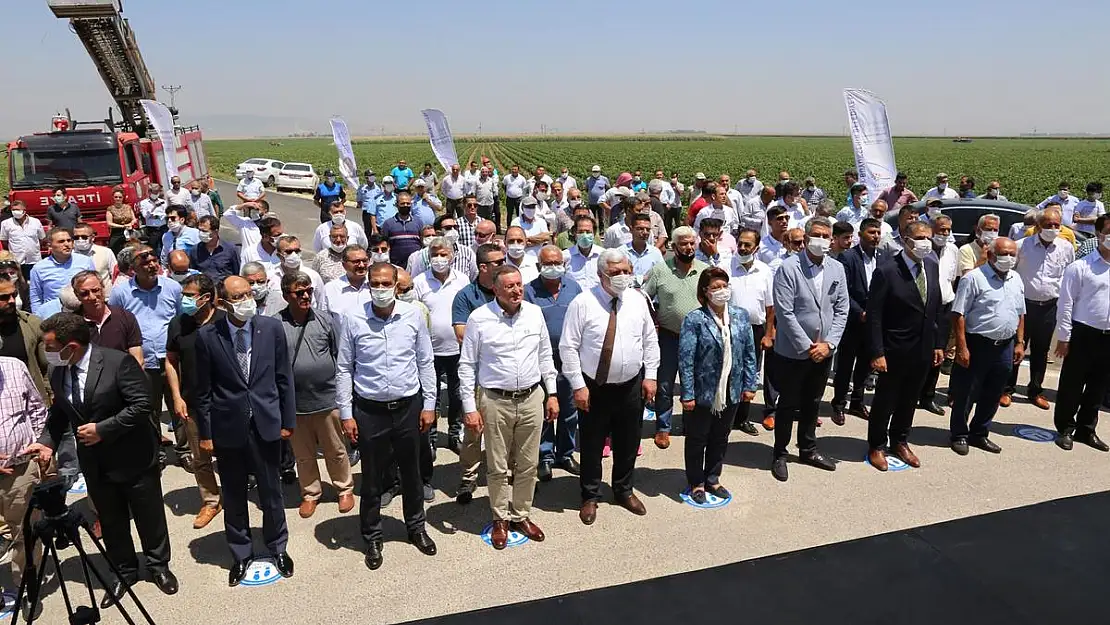 Hatay da yol açılışı