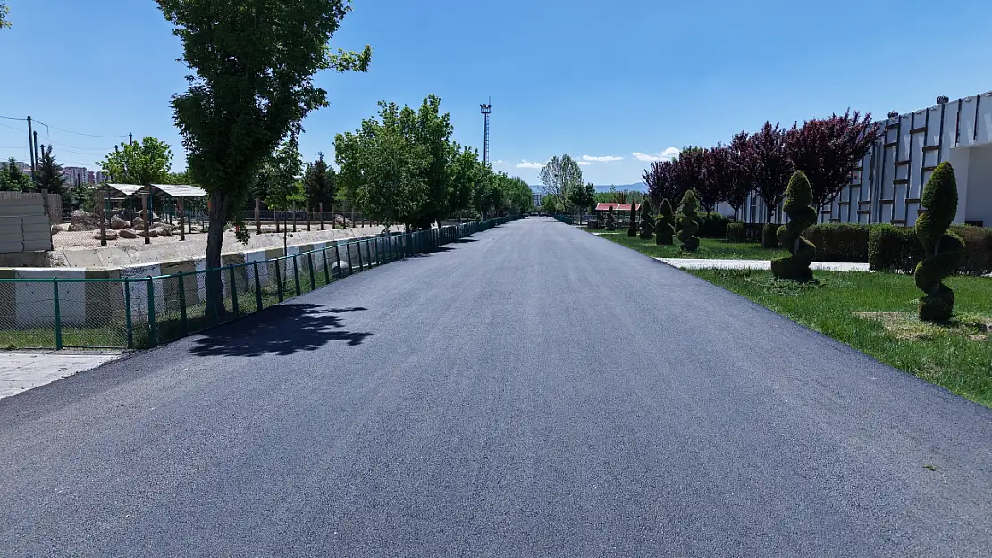 Hayvanat Bahçesi'ne Konforlu yürüyüş yolu