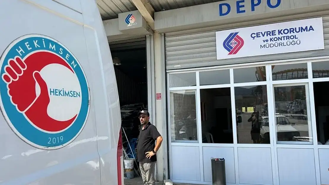 HEKİMSEN'den Sındırgı'ya destek eli
