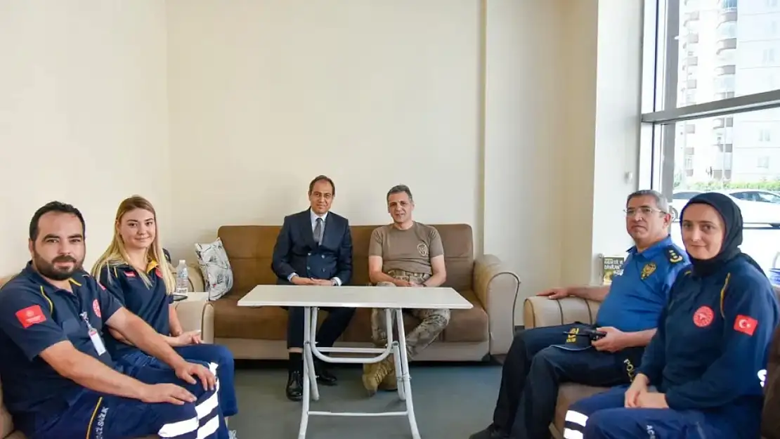 İl Emniyet Müdürü Aydın'dan Sağlık çalışanlarına teşekkür
