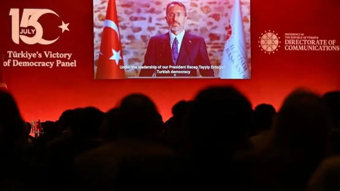 İletişim Başkanı Altun'dan Londra'ya video mesaj