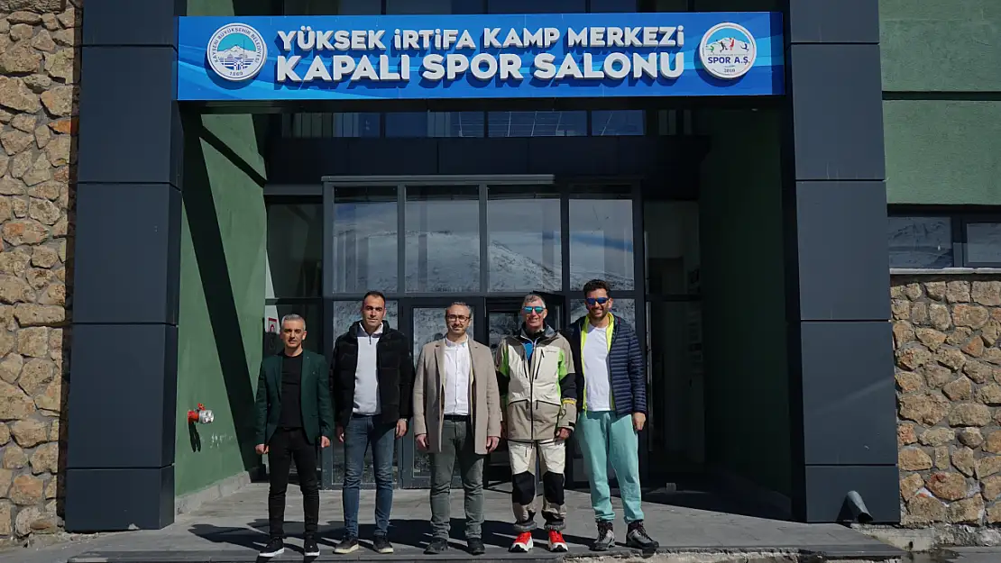 İngiliz Acenteden Erciyes kampı ziyareti