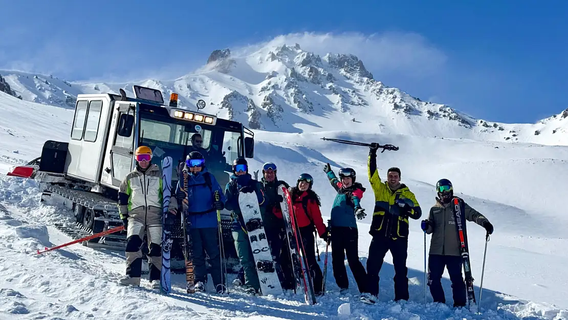 İngiliz acenteden Erciyes'te inceleme