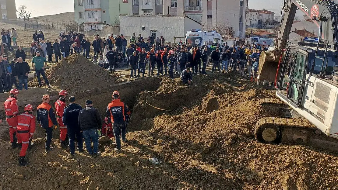 İnşaat göçüğünde 1 ölü, 1 kayıp işçi aranıyor