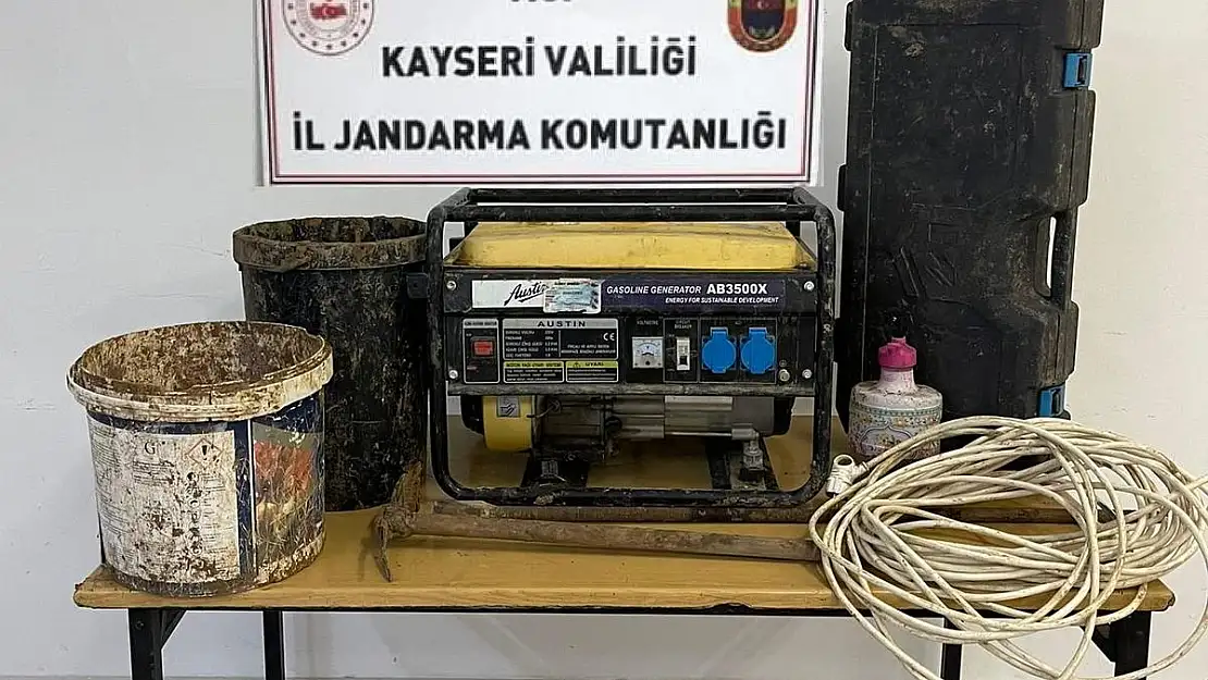 İzinsiz Kazı Yapan 3 Kişi Gözaltına Alındı