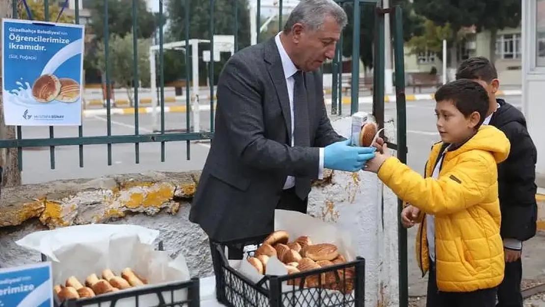 'İzmir Güzelbahçe'den çocuklara sürpriz'