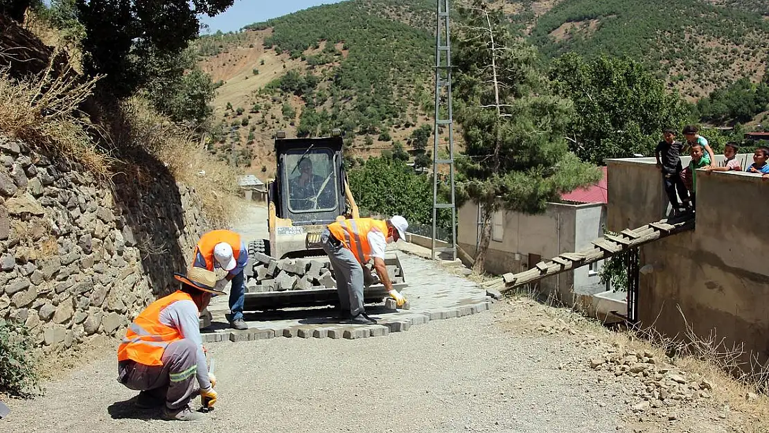 Kahramanmaraş da parke çalışmaları