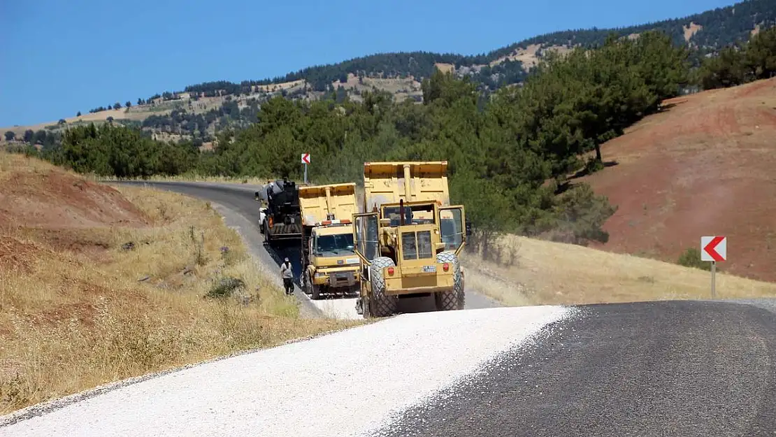 Kahramanmaraş da yol çalışmaları