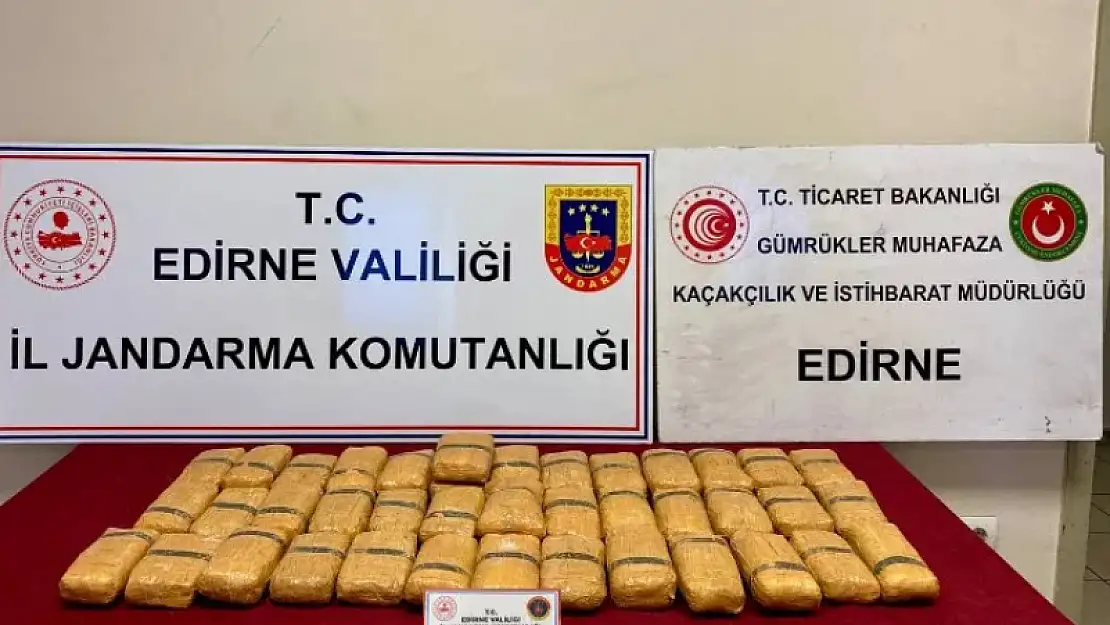 Kapıkule'de 18 kilo eroin ele geçirildi