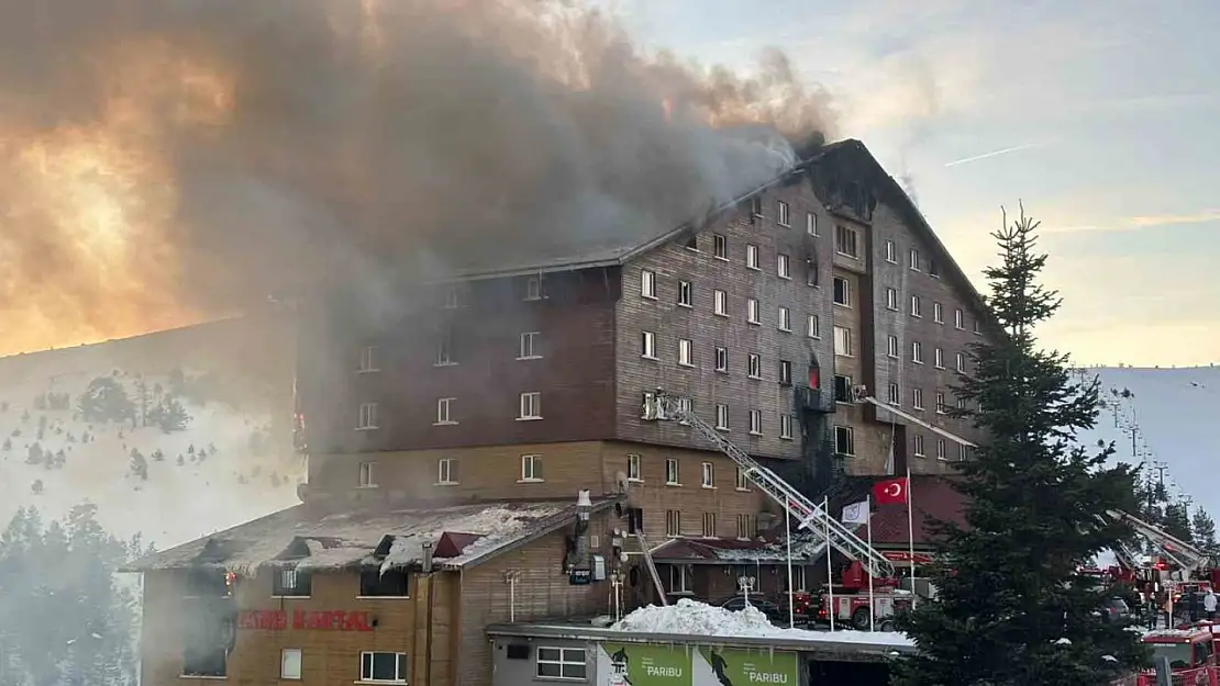 Kartalkaya'da otel yangını: 6 ölü, 31 yaralı