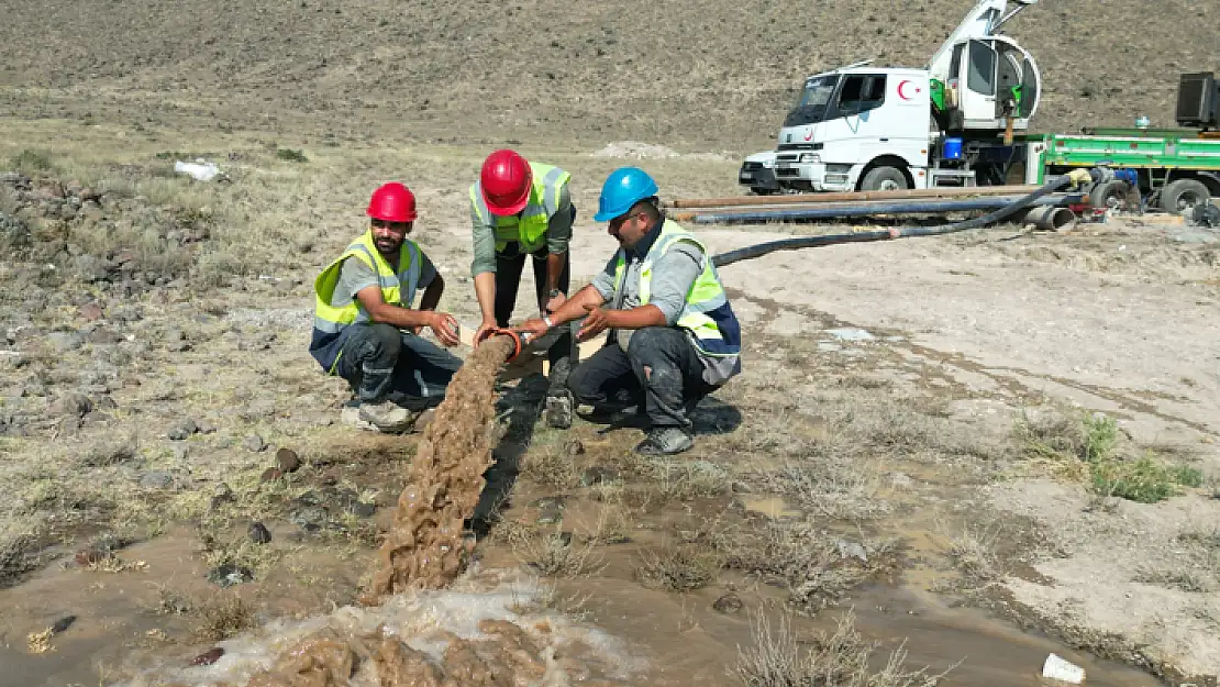 KASKİ, Develi Soysallı Mahallesi'nde Sondaj Kuyusu Açtı