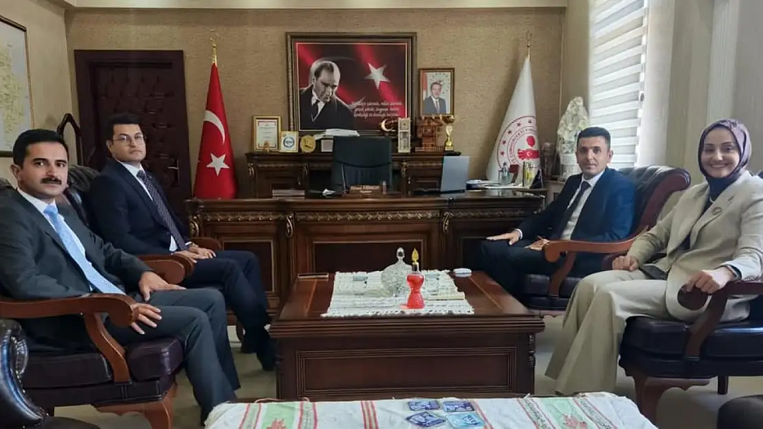 Kaymakam Karaselvi'ye hayırlı olsun ziyareti