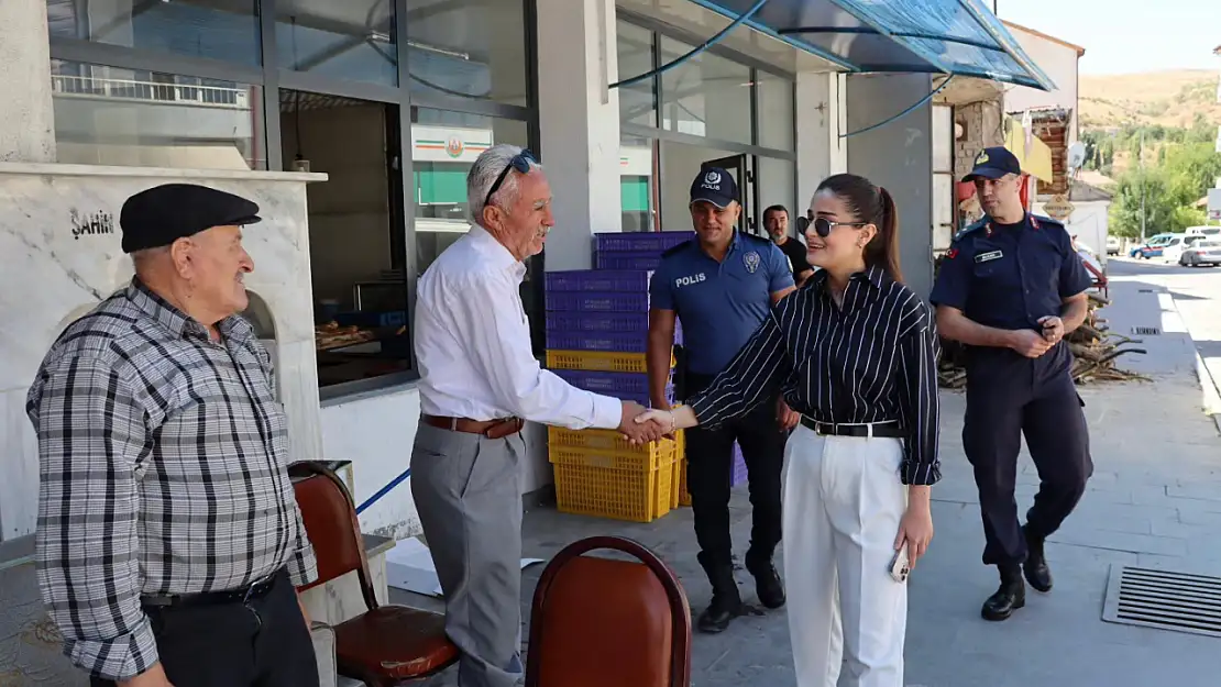 Kaymakam Yılmaz'dan esnaf ziyareti